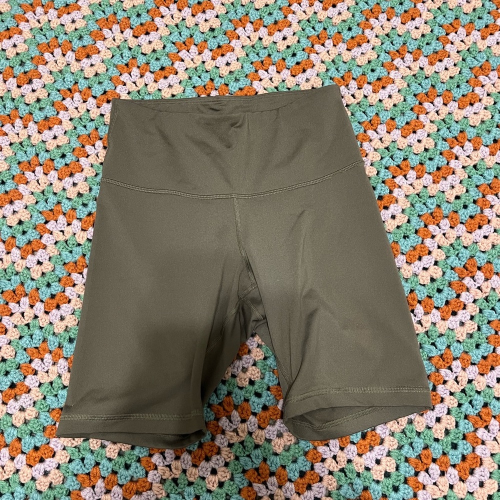 Olive Green Women's Shorts